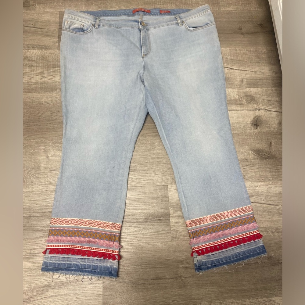 Marina Rinaldi Marina Sport Low Waist Super Slim  Cut Plus Size Jeans